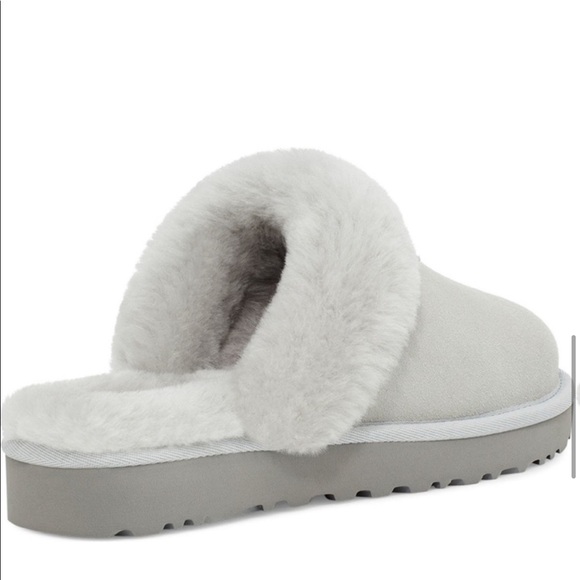 NWB UGG genuine shearling cozy suede slipper - Picture 3 of 11